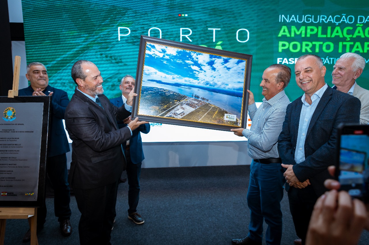 Porto Itapo Inaugura Fase De Expans O Investimentos De R